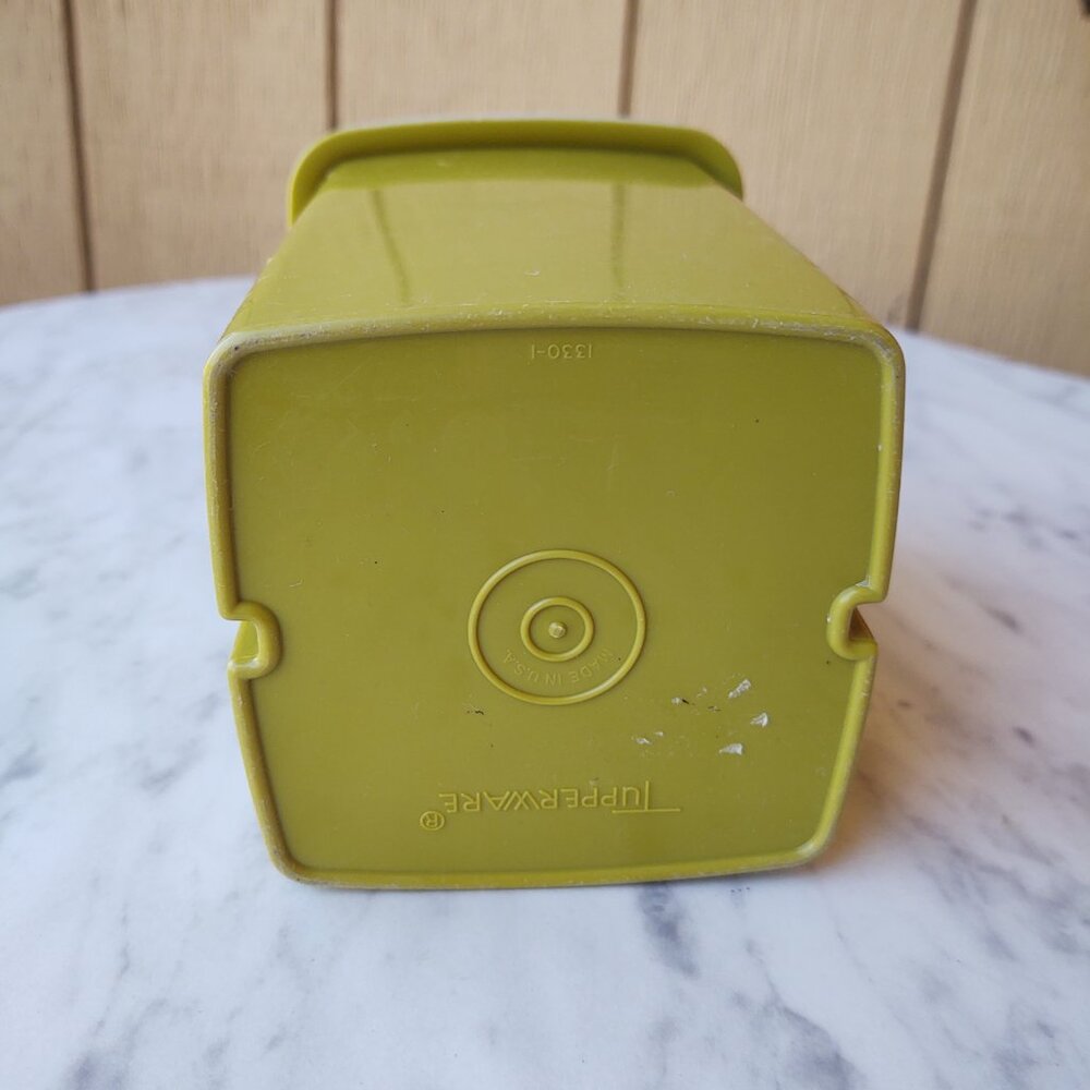 Tupperware 3 Piece Pick A Deli Container Pickle Keeper Avocado Green 1330-1 - Picture 7 of 11